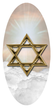 Star of David Bronze-Gold